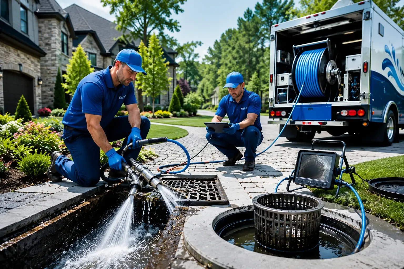 Local outdoor drain cleaning professionals in North Lima, OH